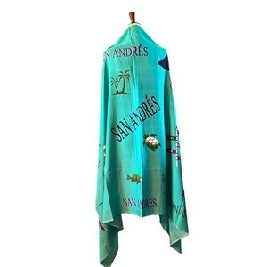 NWT Playa Azul San Andrés Sarong Cover-Up
